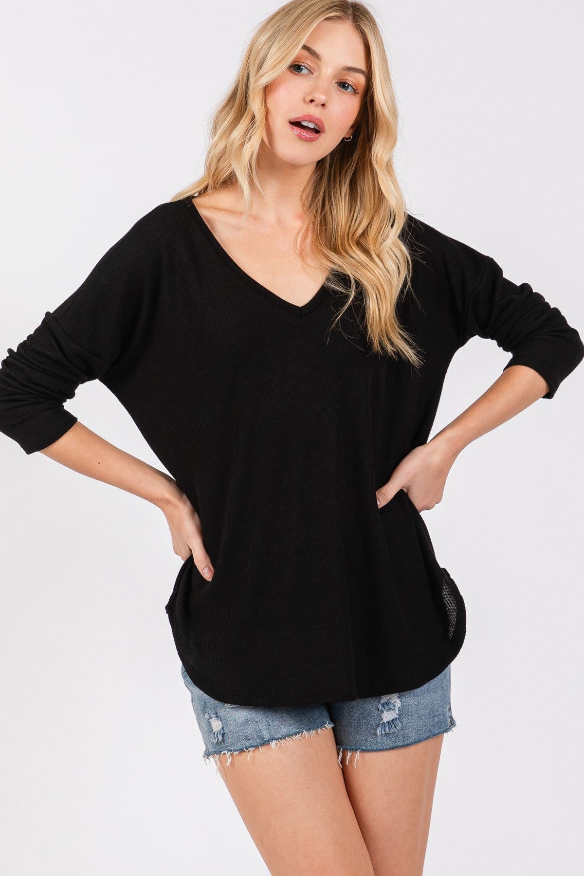 Thermal Pullover Top