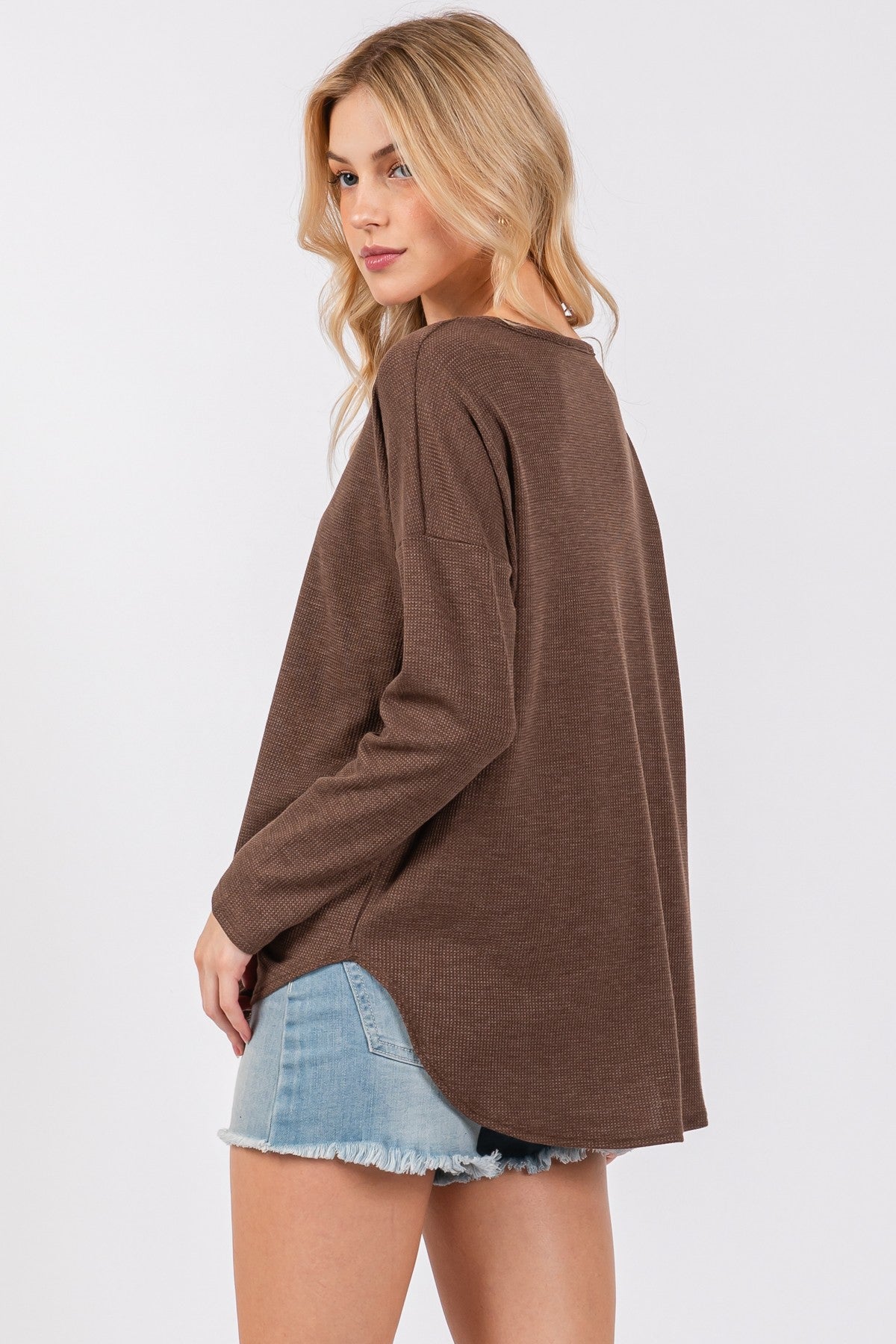 Thermal Pullover Top