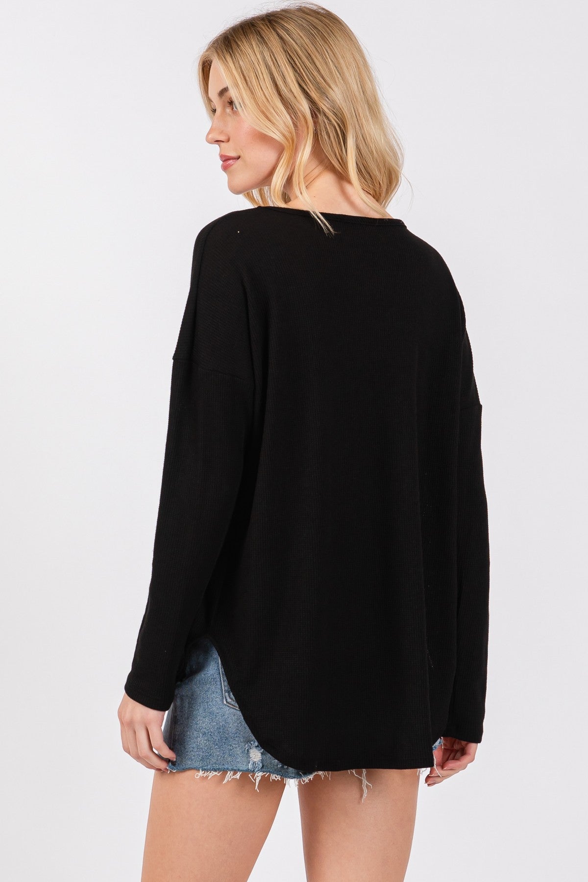 Thermal Pullover Top