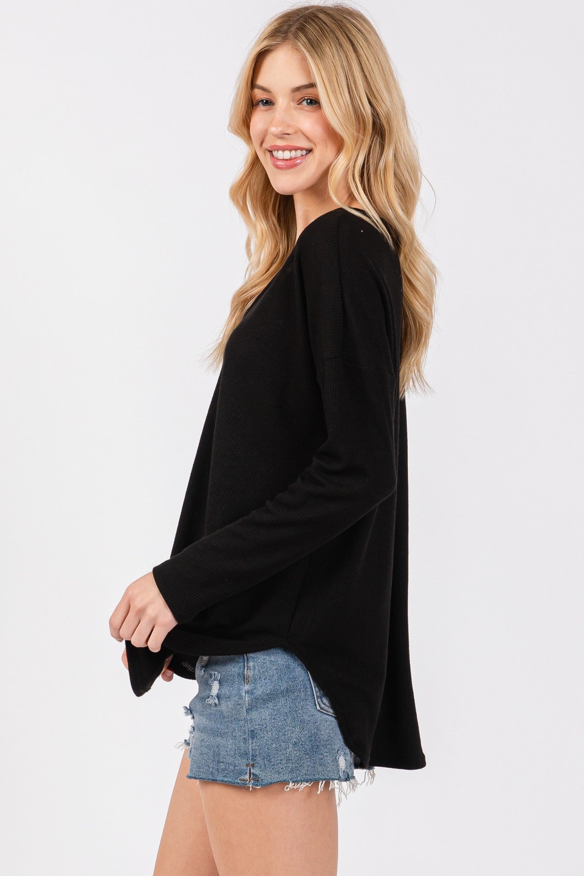 Thermal Pullover Top
