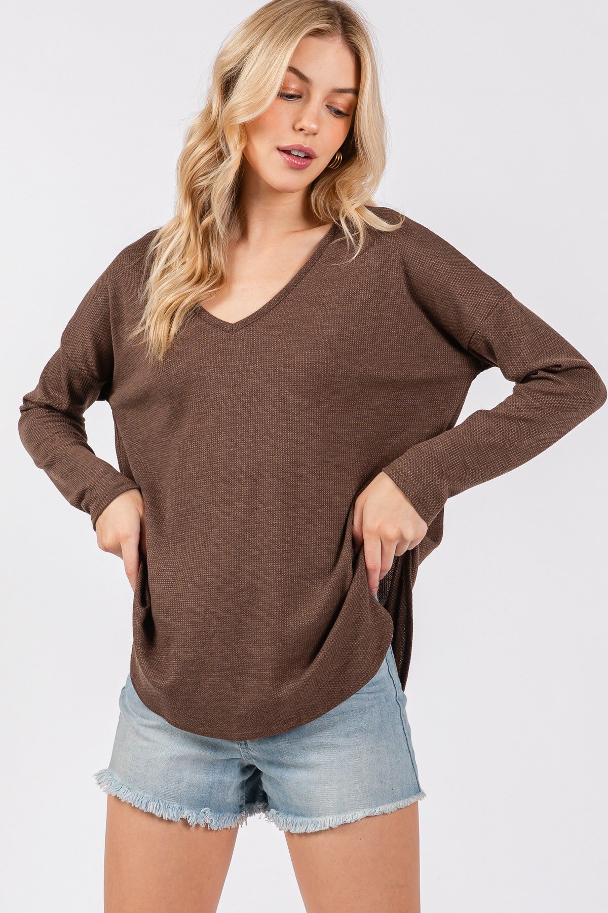 Thermal Pullover Top