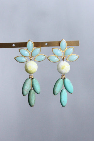 Tiffany Vintage Glass Earrings