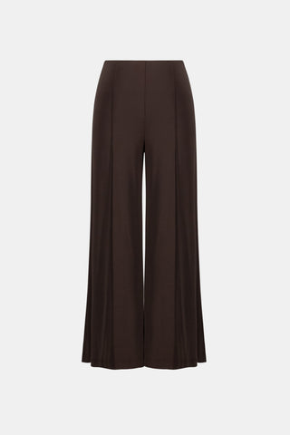 Silky Knit Pull-On Wide Leg Pants