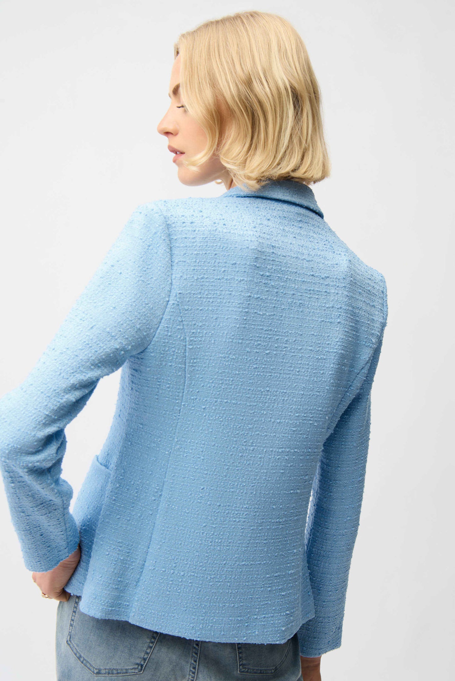 Bouclé Fitted Blazer