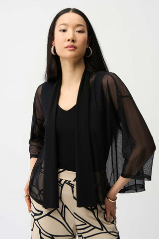 Draped Open Front Cover-Up