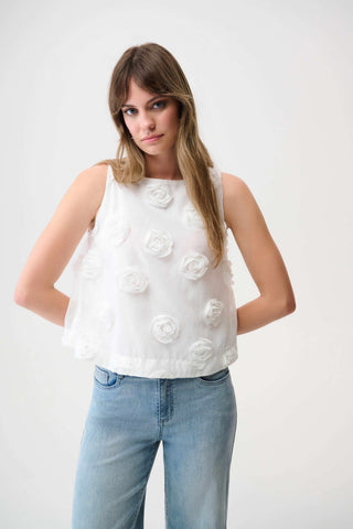 Amber Floral Embroidery Blouse
