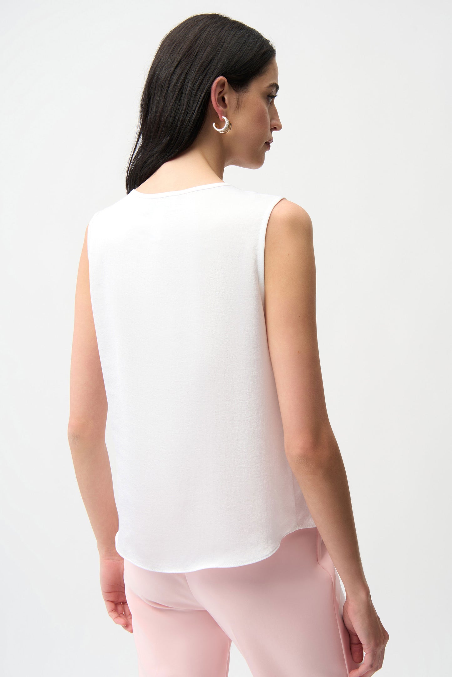Recycled Satin Boxy Top