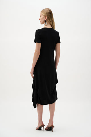 Silky Knit Trapeze Dress