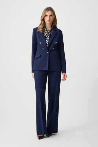Chiffon Geometric - Print Tie-Neck Blouse