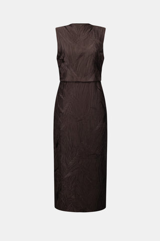 Ruby Satin Midi Dress
