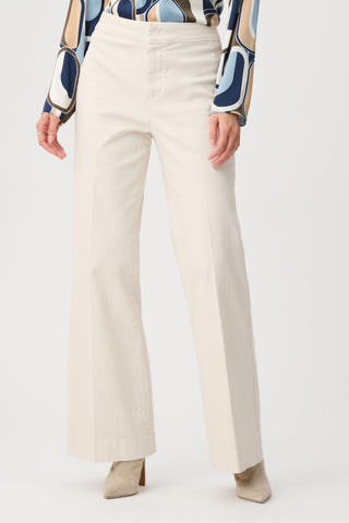 Chloe Stretch Denim High-Rise Wide Leg Jeans