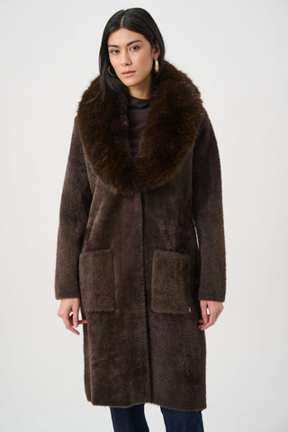 Celine Faux Fur Coat