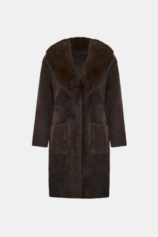 Celine Faux Fur Coat