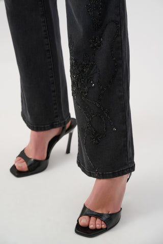 Classic Bootcut Embellished Jeans