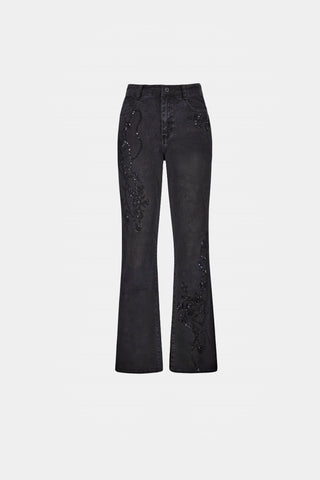 Classic Bootcut Embellished Jeans