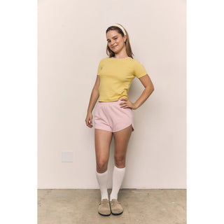 Striped Round Neck Tee