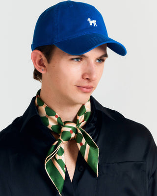Checkerboard Silk Scarf