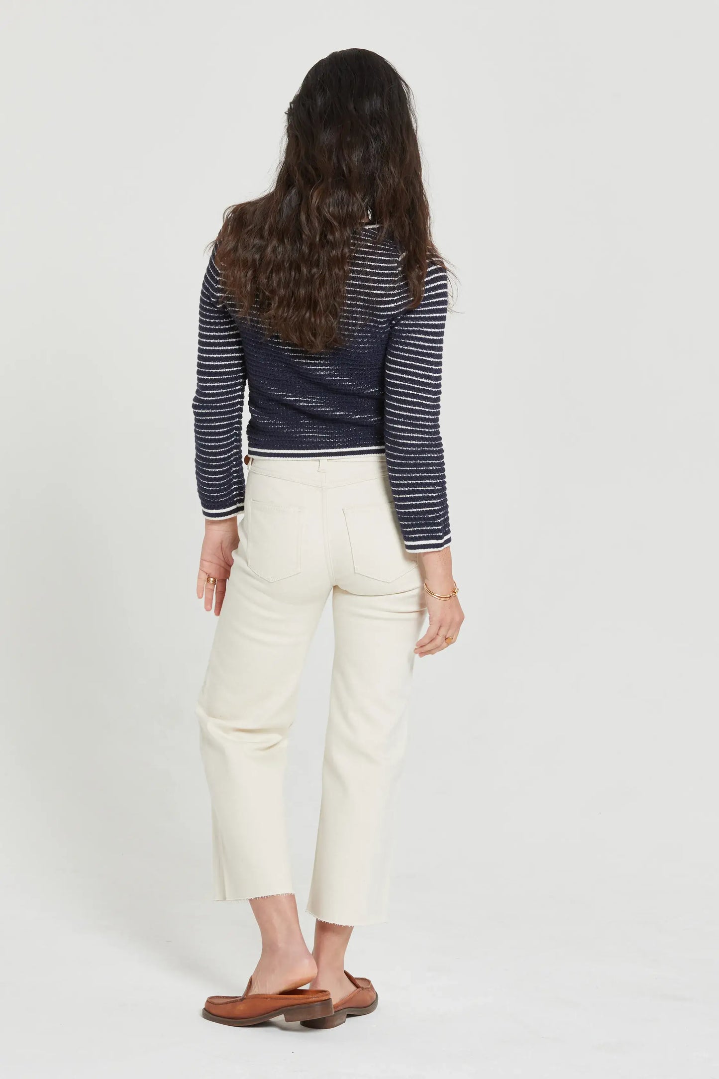 Aberdeen Ankle Crop High Rise Jean