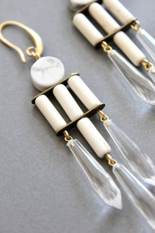 Aimee Crystal Earrings