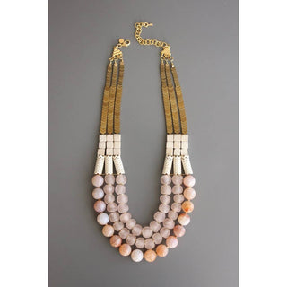 Gianna Hematite Necklace