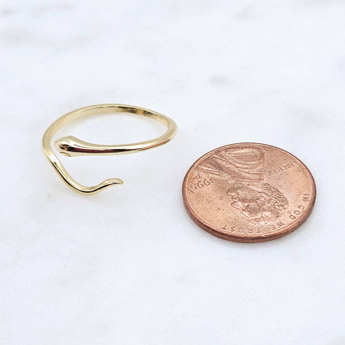 Skinny Snake Ring