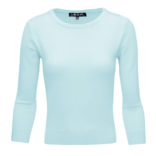 3/4 Sleeve Lightweight Sweater