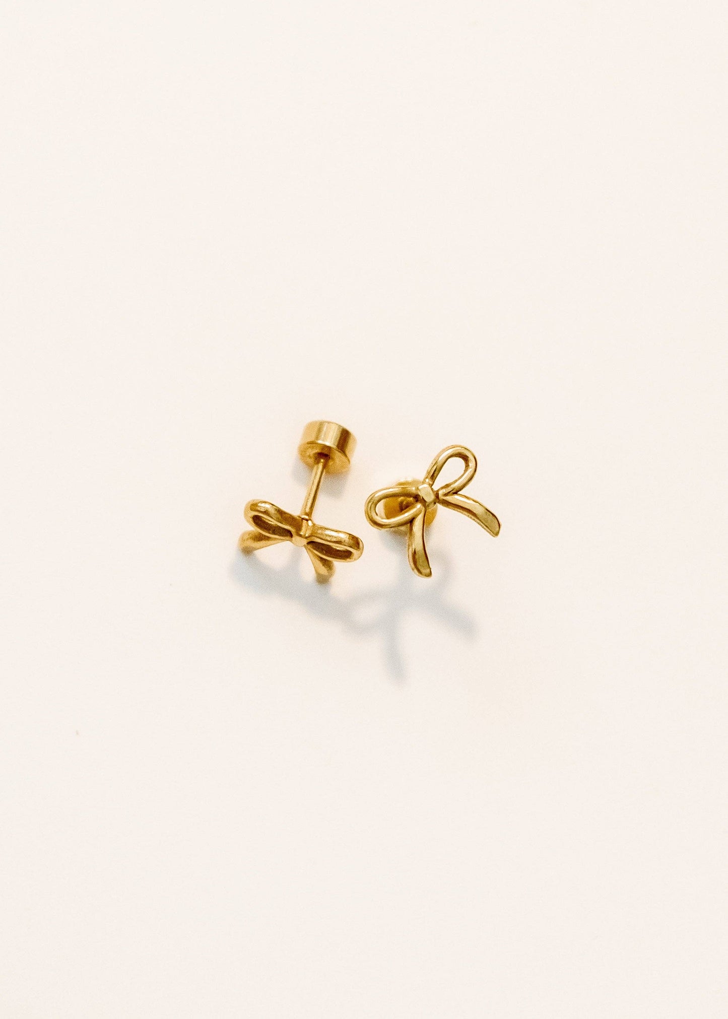 Screwback Stud Earrings Sadie - Gold