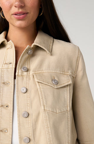 3/4 Sleeve Flounce Jacket