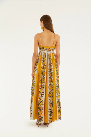 Hilo Stripes Sand Dress Maxi Dress