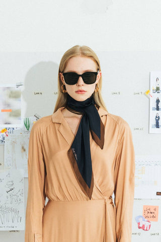 Satin Silk Neck Scarf