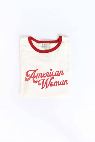 AMERICAN WOMAN Tee