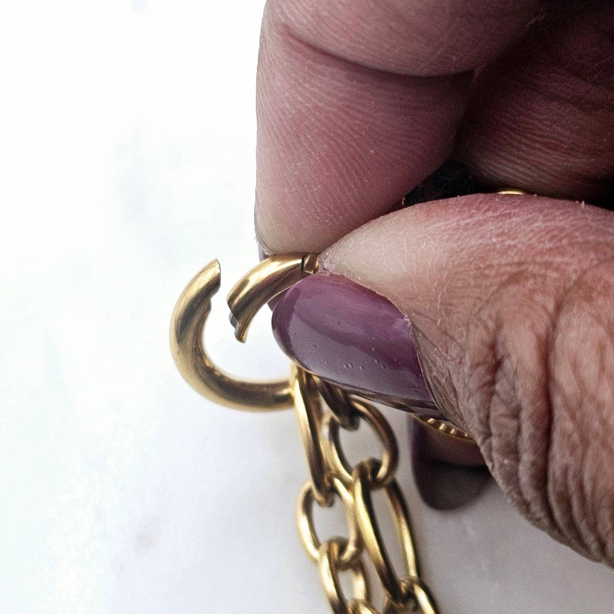 Chunky Bolt Necklace
