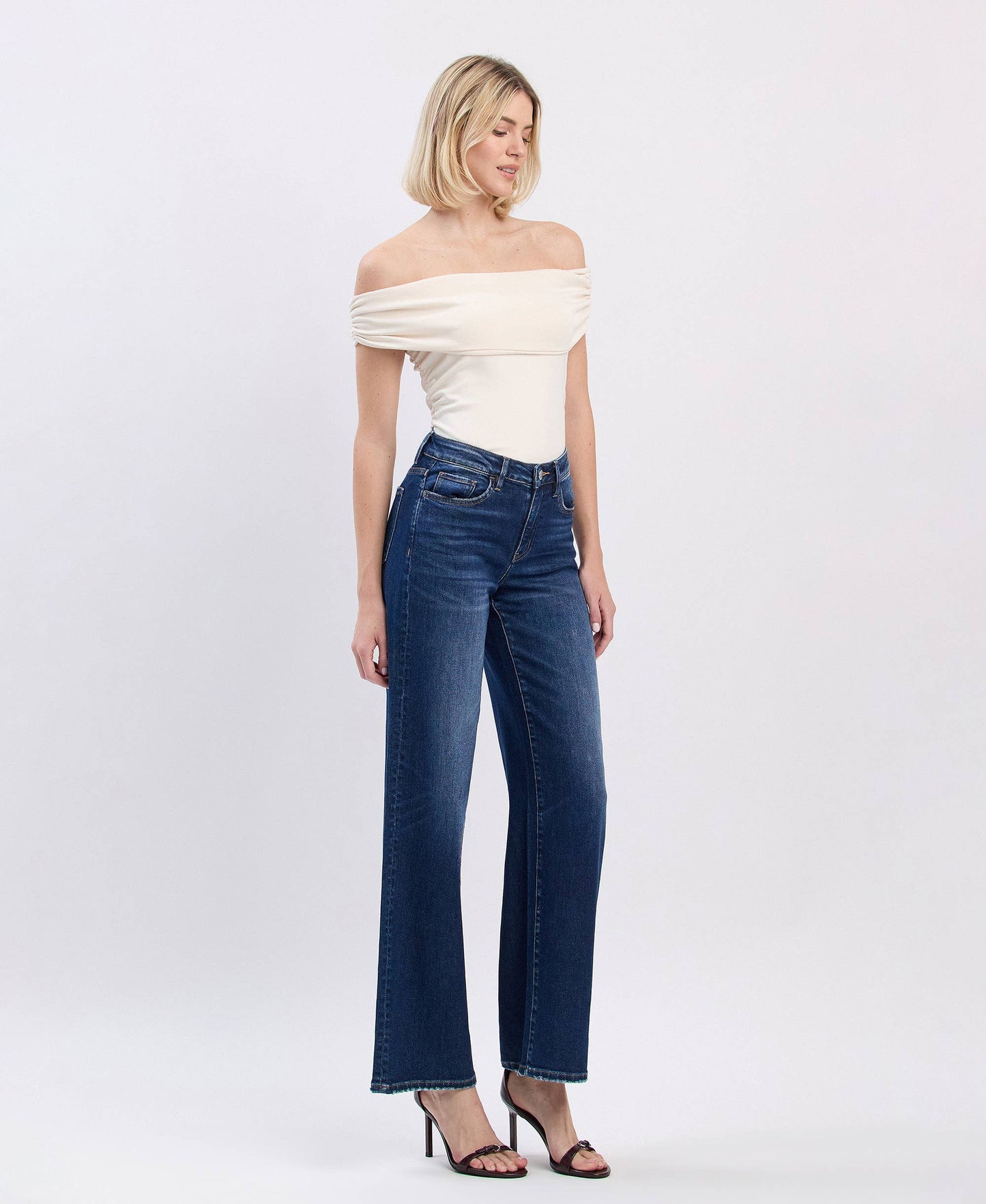 Jessica High Rise Full Length Wide