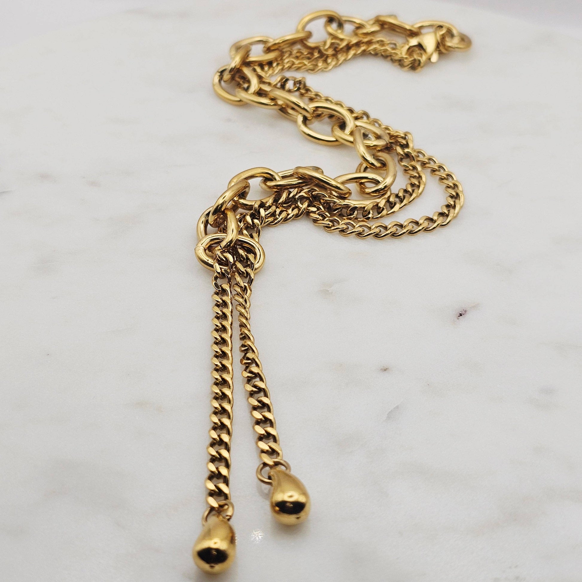 Midi Chunky Tassel Necklace