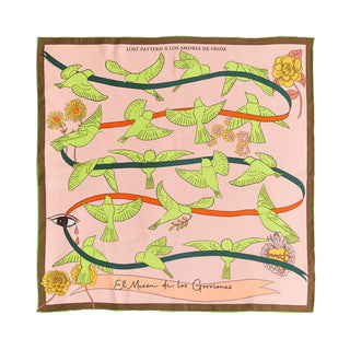 FRIDA x LOST PATTERN Silk Scarf