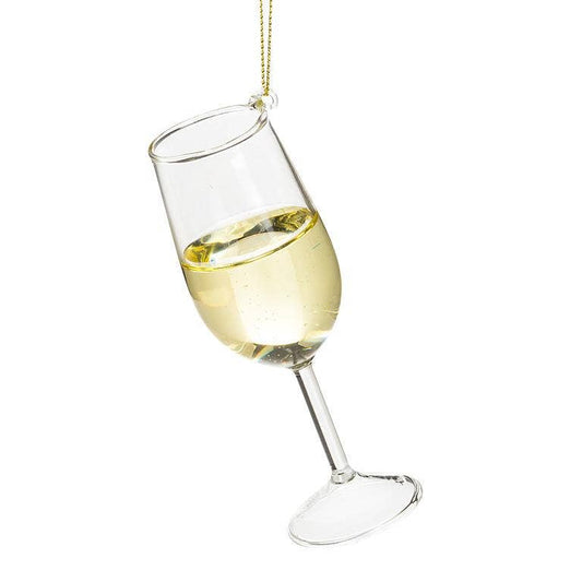 Glass of White Wine Ornament