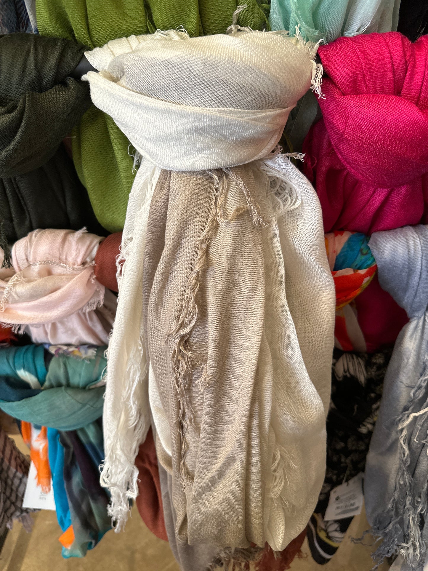 Tissue Solid Scarf