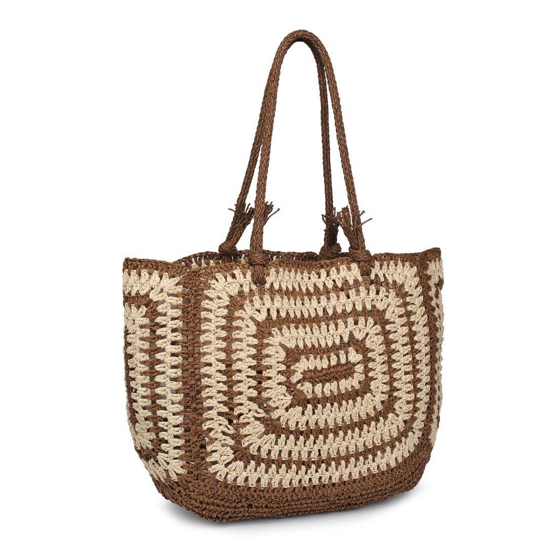 Isla Straw Beach Tote