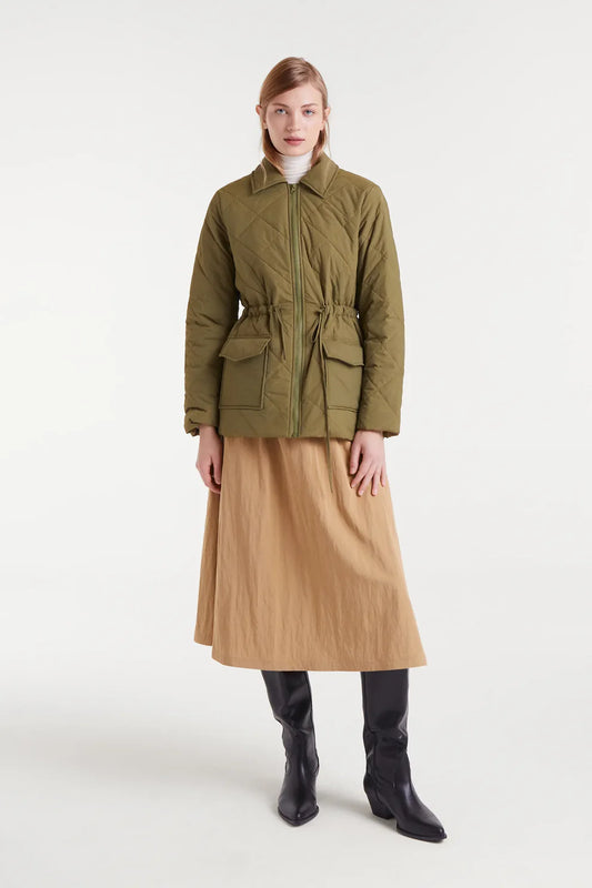 Short Green Coat