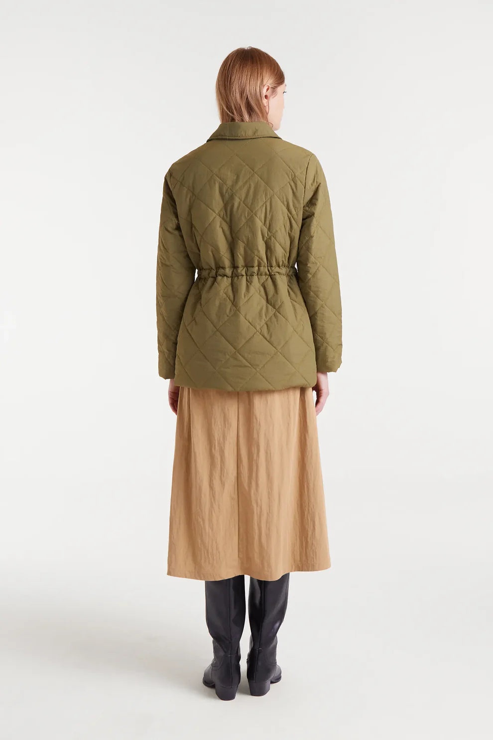 Short Green Coat