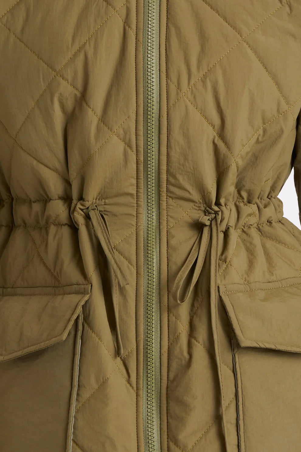 Short Green Coat