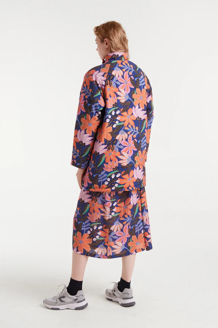 Tigerlily Print Coat