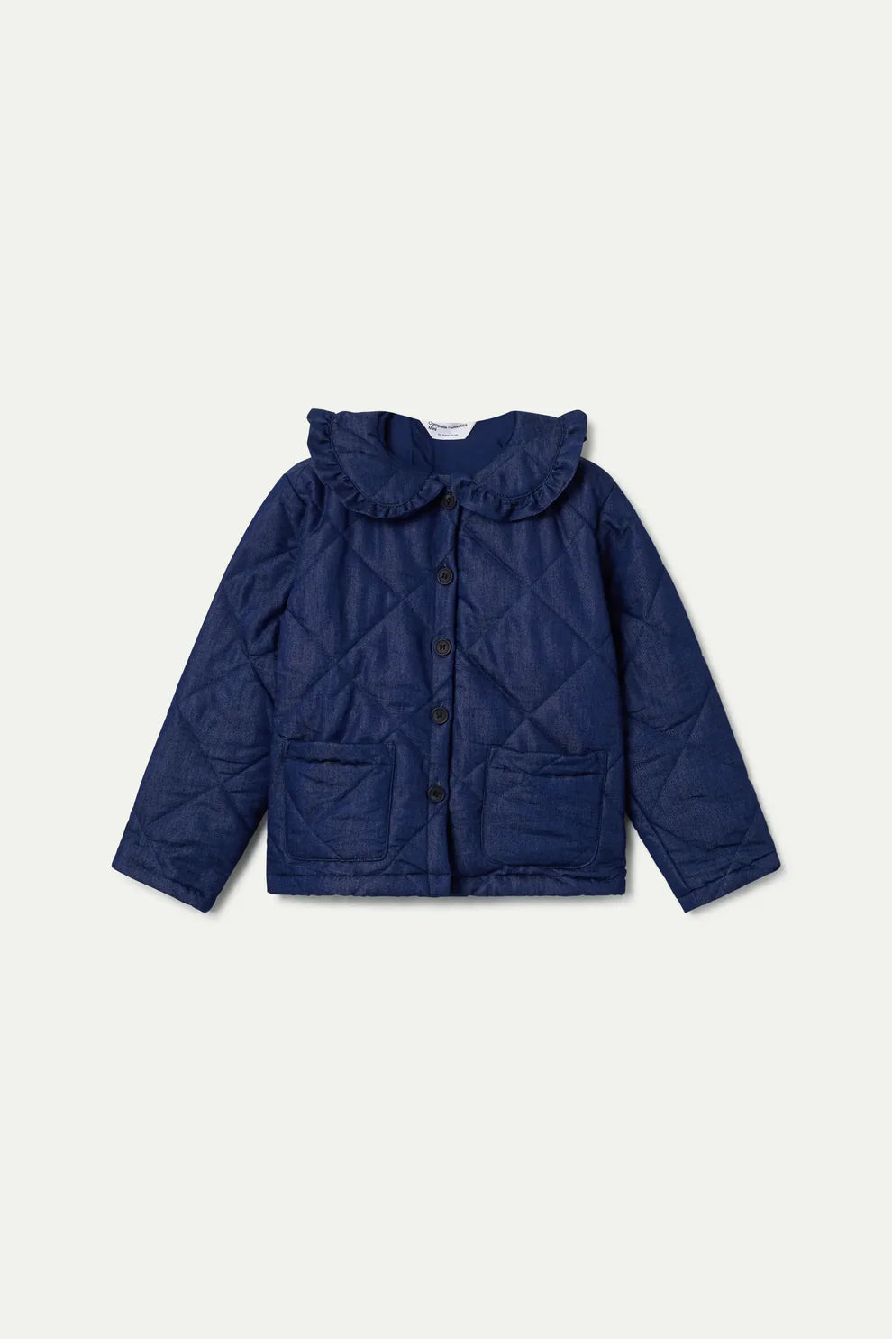 Blue Denim Padded Jacket