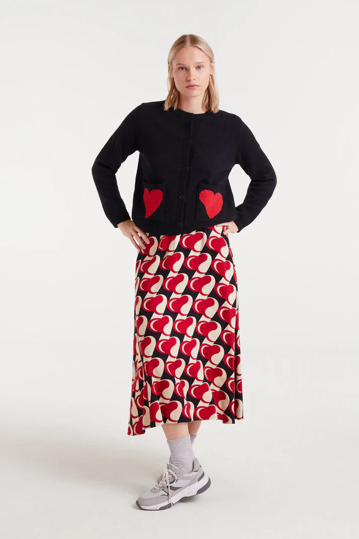 Heart Pocket Cardigan
