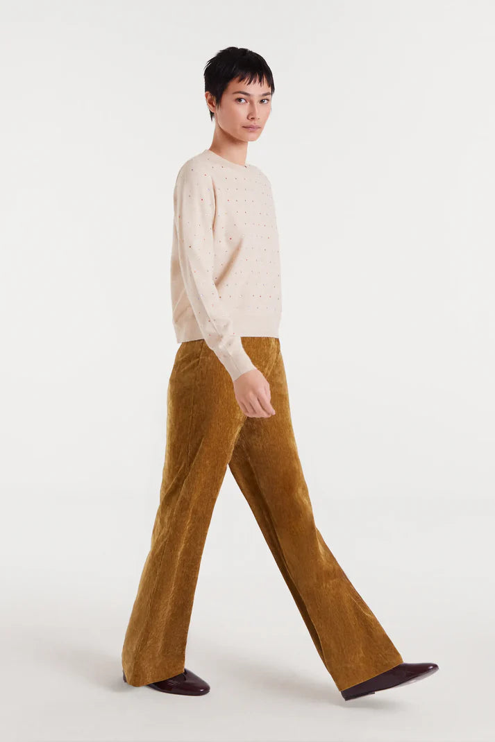 Rainbow Rhinestone Sweater