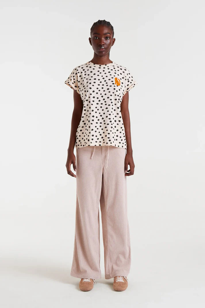 Polka Dot Leopard Tee