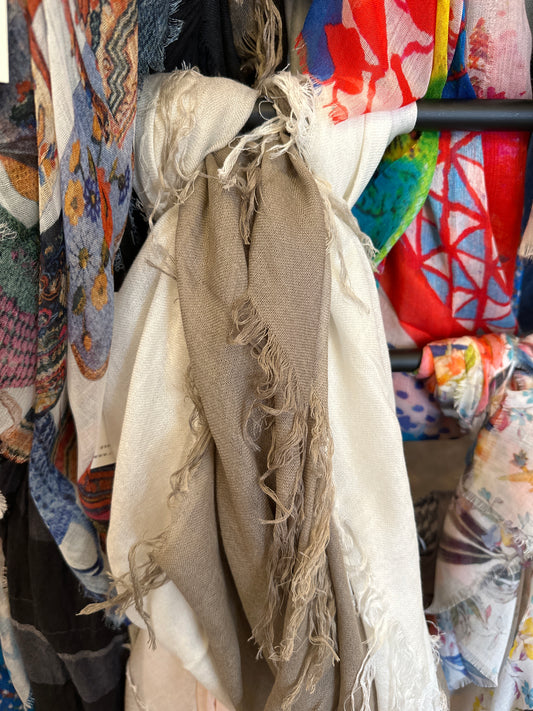 Tissue Solid Scarf