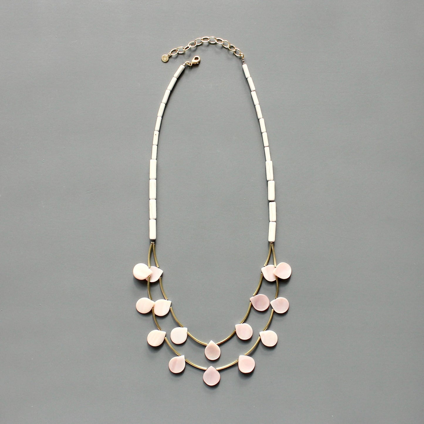 Catalina Pink Pearl Necklace