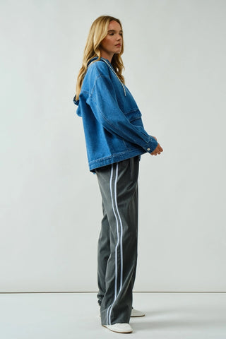 Craven Denim Hoodie
