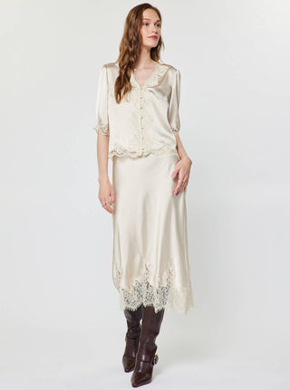 Fritzi Satin Blouse